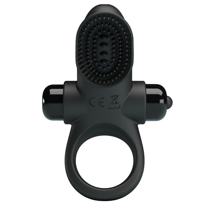 PRETTY LOVE - VIBRATOR RING II POUR LE PÉNIS NOIR