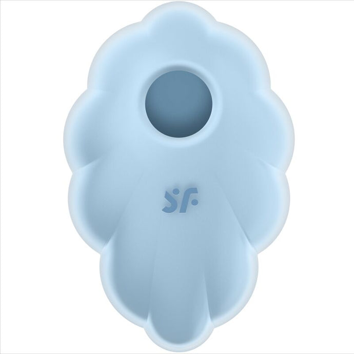 SATISFYER - VIBRATEUR CLOUD DANCER BLEU AIR PULSE