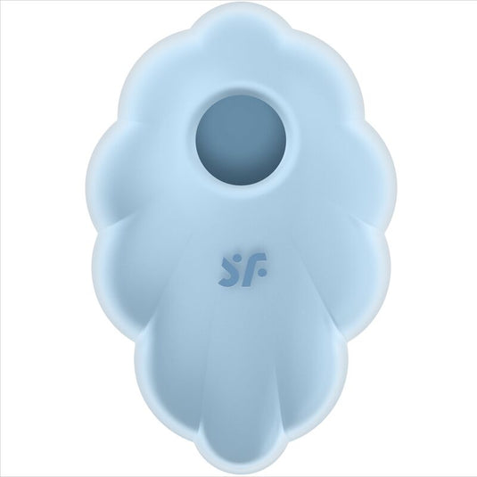 SATISFYER - VIBRATEUR CLOUD DANCER BLEU AIR PULSE