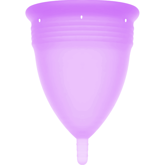 STERCUP - COUPE MENSTRUELLE EN SILICONE FDA LILAS - TAILLE S