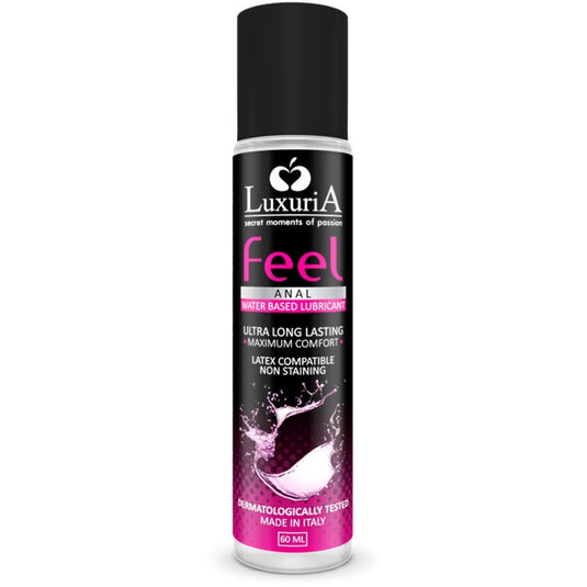 INTIMATELINE - LUXURIA LUBRIFIANT ANAL BASE D'EAU FEEL 60 ML